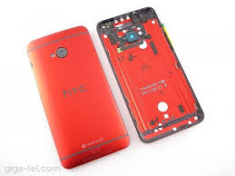Mint limited edition htc one m7 beats audio 32gb smartphone ++. Htc One M7 Battery Cover Red