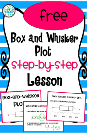 Box And Whisker Plot Lesson Middle School Math Resources Plot Lesson Maths Activities Middle School