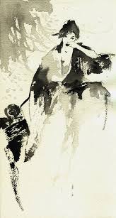 Artwork Japanese Art Black And White Oriental Black And White Illyustracii Yaponskoe Iskusstvo Risunki