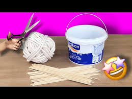 Awesome Recycling Idea With Wicker Rope And Plastic Bucket Youtube 2020 Geri Donusum Elisleri Elisi Fikirleri Yaratici Fikirler