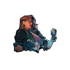 JUL208498 - STREETS OF RAGE 4 BLAZE FIELDING LUXURY ENAMEL ICON PIN -  Previews World