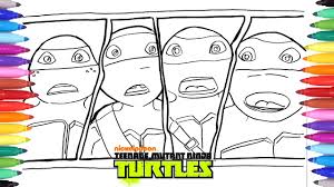 Bad parking turtle printable pdf file. Teenage Mutant Ninja Turtles Coloring Pages Leo Donatello Raphael Michelangelo Coloring Book Youtube