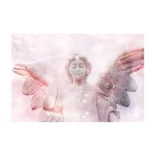 Dreamy Heavenly Angel Art - Ethereal Angel Hearts and Stars - Celestial Pink  Angel Art Photograph by Kathy Fornal - Fine Art America