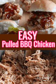 Bbq Pulled Chicken Recipe Bbq Chicken Recipes Recipes Homemade Bbq Sauce Recipe