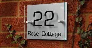 9 99 For A Personalised House Sign Personalized Signs For Home House Name Signs Home Signs