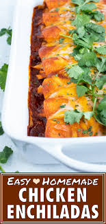 Easy Cheesy Shredded Chicken Enchiladas Evolving Table Recipe In 2020 Enchilada Recipes Easy Dinner Recipes Crockpot Cheese Enchiladas