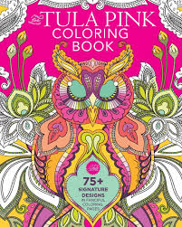 Pink coloring pages and worksheets are great practice for preschool and kindergarten kids. The Tula Pink Coloring Book 75 Signature Designs In Fanciful Coloring Pages Pink Tula 9781440245428 Books Amazon Ca