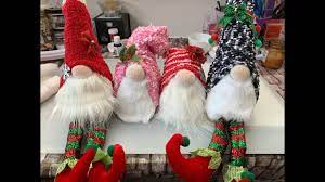 Diy Sock Gnome 2 Ways Dollar Store Gnome Diy Youtube Diy Socks Christmas Gnome Gnomes Diy