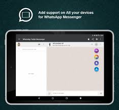 Go to apkmirror and download the latest version of the whatsapp apk file on your tablet. Messenger For Whatsapp Free For Android Apk Download