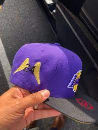 Laker Central On Twitter It S True Lids Is Doing Custom Embroidery To Honor Kobe Bryant Just Got Mine Done Call Your Local Lids Koberip Lakers Https T Co Bigaa9z7bv