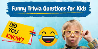 1,000 trivia questions for millennials, plus answer cards; 30 Funny Trivia Questions For Kids Everythingmom