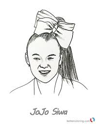 There are 500 jojo siwa printable for sale on etsy, and they cost $4.65 on average. Jojo Siwa Coloring Page Cinebrique
