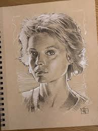 Old school figure drawing techniques from 1979