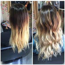 Before And After Salon Plush Peoria Az Ombre To Balayage Dark Roots Color Fix Hair Fixing Hair Inspiration Hair Makeup