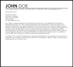 Here are some of the best cover letter examples, including one submitted to us at hubspot. Free Medical Receptionist Cover Letter Templates Resume Now