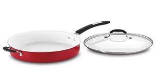 Cuisinart Aluminum 5 5 Quart Saute Pan Red Saute Pan Pan Cuisinart