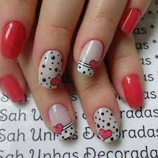 Decoracion De Unas Amor Y Amistad 50 Disenos Para Enamorar In 2020 Valentine Nail Art Nail Designs Valentines Valentine S Day Nails