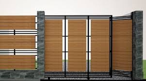 Variasi dengan pagar besi, pagar beton batu bata, pagar cor. Pagar Rumah Minimalis Modern Blog Qhomemart