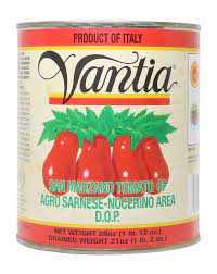 Amazon.com : Vantia - Certified San Marzano D.O.P. Tomatoes 28oz. Cans (4  Pack) : Canned And Jarred Peeled Tomatoes : Grocery & Gourmet Food