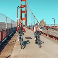 Contrary to motorbikes, electric assisted bikes require the rider to. Biking Across The Golden Gate Bridge With The Sports Basement Golden Gate Bridge Golden Gate San Francisco Blog