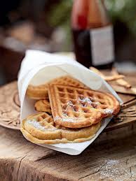 Gaufres A La Banane Recette Recette Gaufre Gaufres Recette