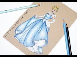 Colouring Cinderella Part 1 Amp My Favourite Colouring Supplies Youtube Color Pencil Sketch Coloring Supplies Disney Artwork