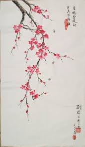 Fleurs De Pruniers Sur Papier De Riz Non Absorbant 80cm L Sur 60cm Illustrazioni Floreali Tatuaggi Con Fiori Di Ciliegio Decorazioni Con Fiori Di Ciliegio