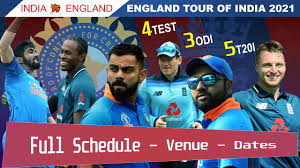 The indian skipper had returned to india for the birth of his first child post the adelaide test. India Vs England 2021 Schedule England Tour Of India Full Schedule Venue Dates Ind Vs Eng Youtube