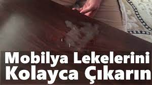 Mobilyadaki sıcak bardak lekesi nasıl çıkar ? Mobilyadaki Bardak Lekesini Cikartma Youtube