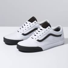 Vans cushioned footbed for comfort. Vans Canvas Color Block Old Skool Unisex Lyst