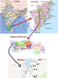 Its capital is chennai (formerly known as madras), the largest city. Study Area Map Of Mettur Salem Tamil Nadu India Download Scientific Diagram