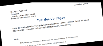 Handout vorlagen für openoffic : Handout Tipps Zum Aufbau Beispiele Und Muster Prasentationstipps De