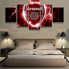 Arsenal Football Soccer Team Arsenal Wall Decor Painting Canvas Arsenal Football