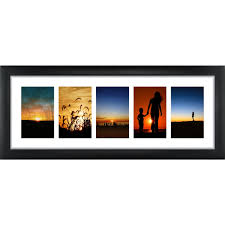 Framing online can at first be a little bit tricky to get your head around, especially if you've never done it before. 5 Opening 4x6 Panoramic Collage Frame With 1 Mat Craig Frames