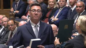 Andy Burnham sworn in as new Makerfield MP - BBC News