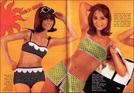 1966 Girls Swimsuits From Journal Miss Vacation Issue 1966