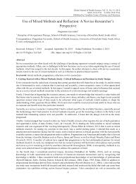 For years, we have been providing online custom writing assistance to students from countries all over the world, including the us, the uk, australia, canada, italy, new zealand, china, and japan. Pdf Use Of Mixed Methods And Reflection A Novice Researcher S Perspective