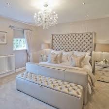 Learn the main rules to remember when decorating your bedroom. Http Www Modelhomekitchens Com Category Headboard Love The Tufted Storage Bench Luxurious Bedrooms Silver Bedroom Bedroom Interior