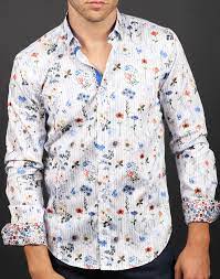 Maybe you would like to learn more about one of these? Sporty White Floral Shirt Luxury Mens Shirt Austere