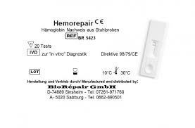 Ist der blutwert hämoglobin zu hoch liegt eine gehäufte anzahl an roten blutkörperchen vor polyglobulie. Hemorepair Blut Im Stuhl Schnelltest Online Shop Fur Immunologische Mikrobiologische Parasitologische Diagnostika