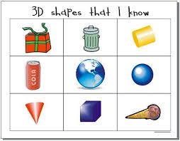 10 Activities For Describing 3d Shapes In Kindergarten Shapes Kindergarten Shape Activities Kindergarten Kindergarten Games