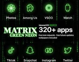 Purple Ios 14 App Icon Pack Neon Aesthetic Ios 14 Icons Etsy In 2020 App Icon Iphone App Design Icon