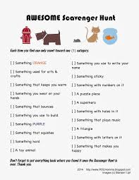 Three Easy No Prep Super Fun Scavenger Hunts Scavenger Hunt For Kids Indoor Activities For Kids Scavenger Hunt
