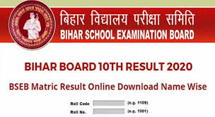 Bseb Matric Exam Result Bihar School Education Board Bseb Has Declared The Bseb 10th Class Results At Their O In 2020 Board Exam Result Examination Board Exam Marks