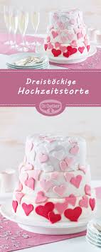 Dreistockige Hochzeitstorte Rezept Hochzeitstorte Tortenverzierung Hochzeitstorte Rezept