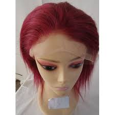 Blow dry the hair while combing to define the parting. Buy Kerrywigs Ombre Burgundy Bob Cut Full Lace Human Hair Wigs Brazilian Human Hair Short Red Lace Front Wigs Baby Hair For Black Women 12inch Lace Front Wigs In Cheap Price On