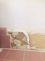 Maybe you would like to learn more about one of these? Tile Removal Removing Thick Set Tile Counters The Country Chic Cottage