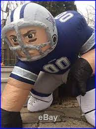 Nfl Dallas Cowboys Apparel Inflatable Yard Bubba Football Player Gear Dallas Cowboys Used