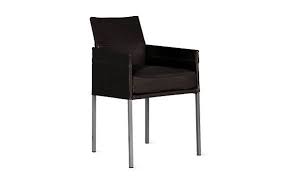 Black Leather Dining Chair Antica Armchair By Dwr Dining Room Chairs Modern Black Leather Dining Chairs Leather Dining Chairs