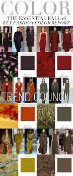 Trends Trend Council Womens Fall 16 Key Fashion Color Report Trend Council Color Trends Fashion Color Trends